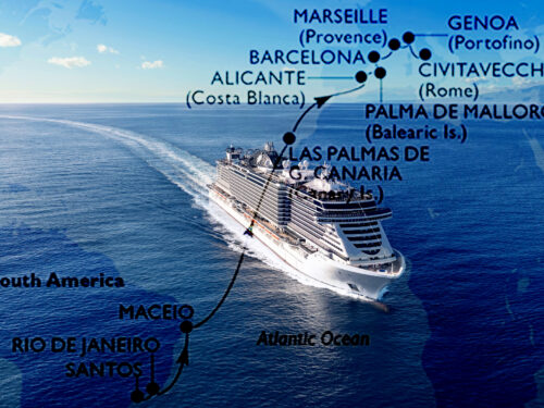 MSC SEAVIEW TORNA IN ITALIA
