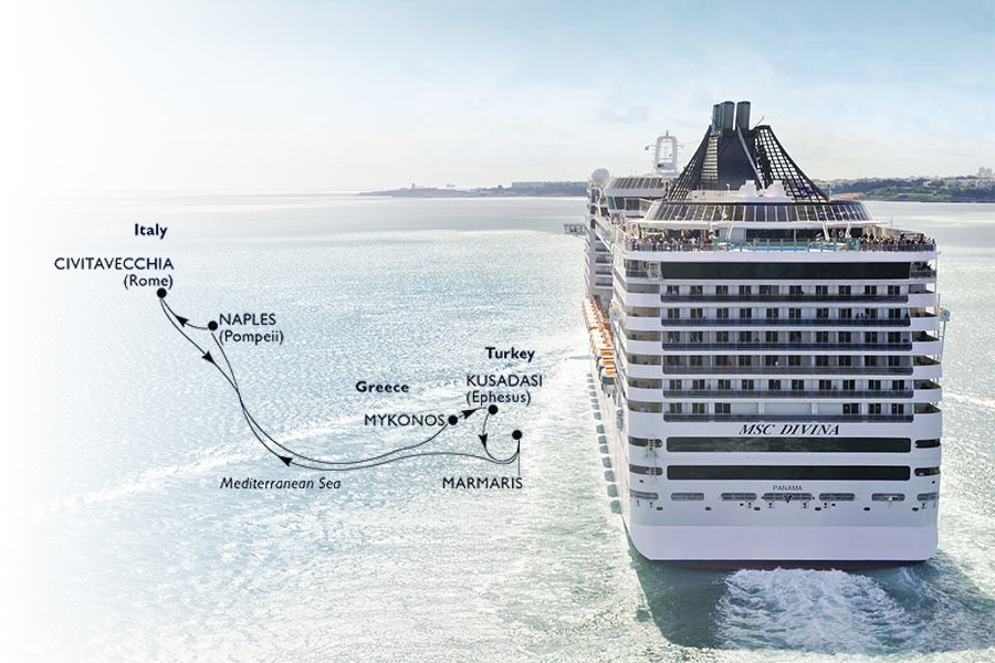 Copertina MSC Divina Marmaris Estate 2026 2027