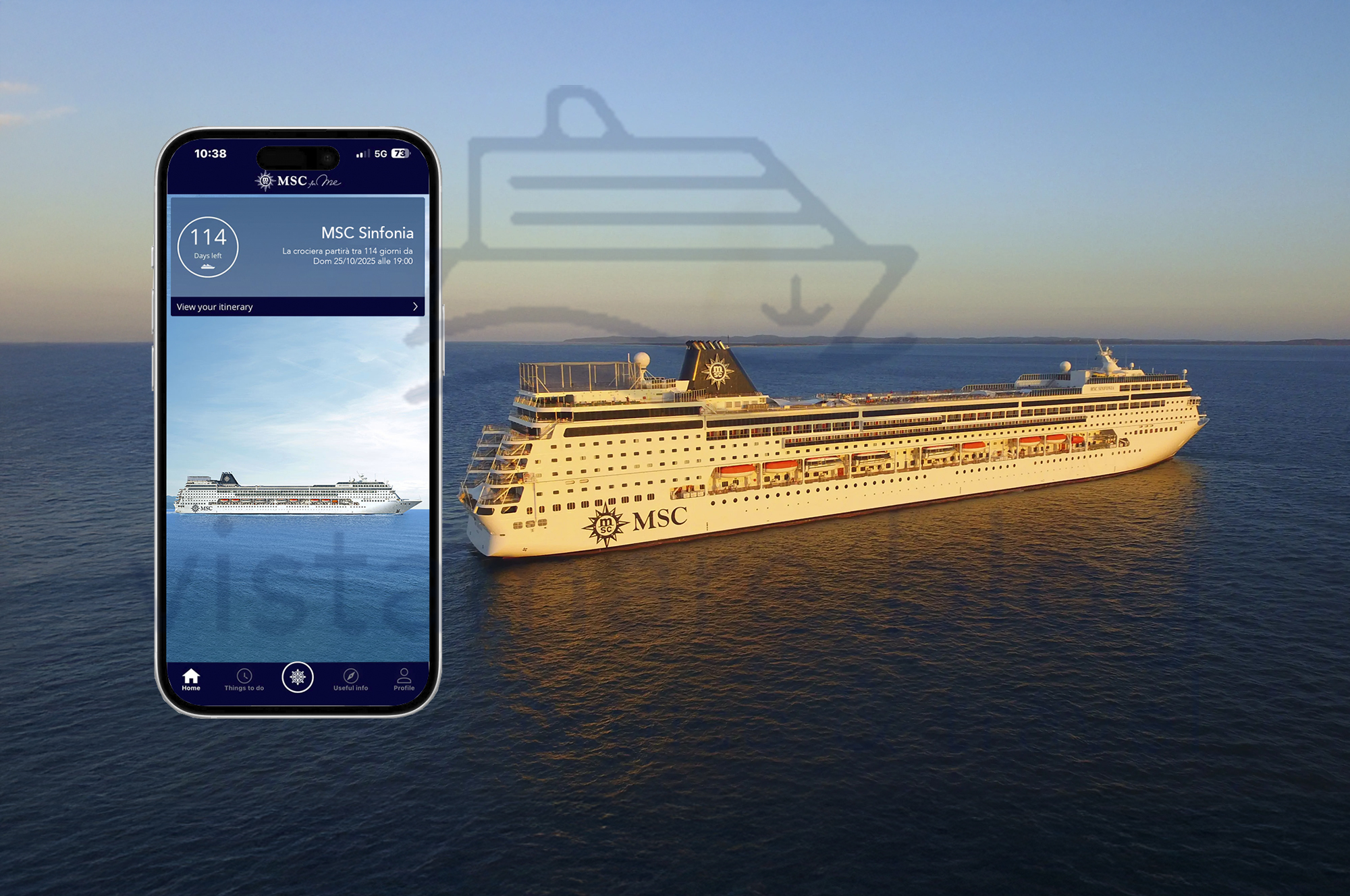 MSC Sinfonia MSCForMe Smartship